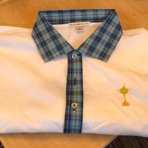 Peter Millar limited addition Ryder cup shirt.